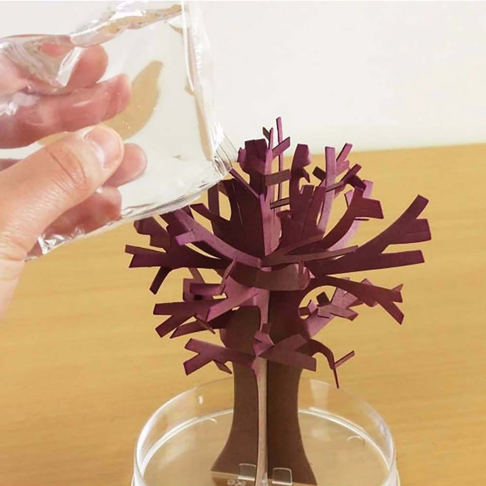 Cây hoa anh đào giấy ma thuật AUBREY1 nhiều màu sắc để bàn trang trí