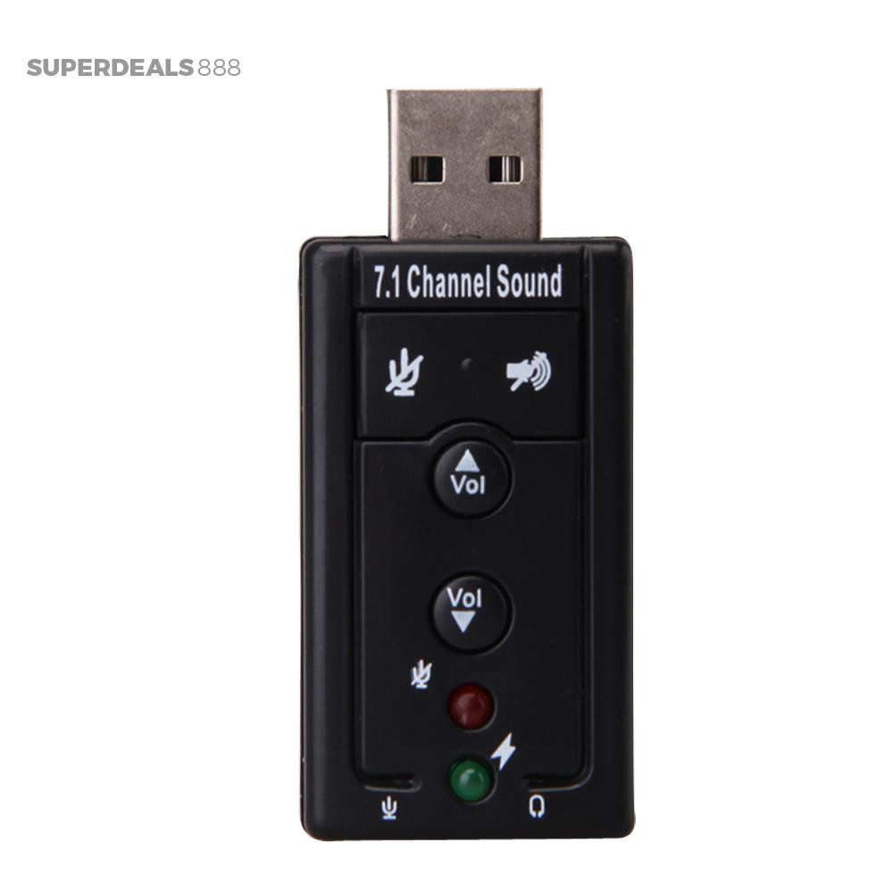 Thẻ USB âm thanh 7.1 kênh độc đáo | BigBuy360 - bigbuy360.vn