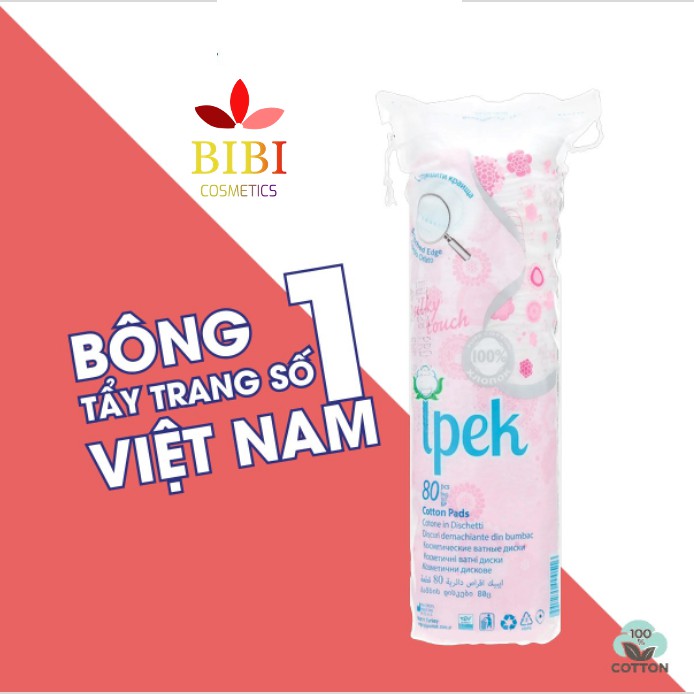 Bông Tẩy Trang Ipek Cotton Pads Chính Hãng