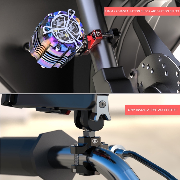 Giá đỡ đèn pha l1 32-42 - 54mm cho xe mô tô