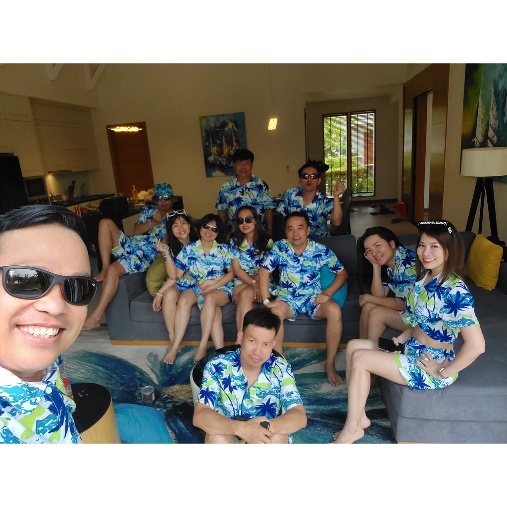 (chất kate thái 1 - kho HCM) bộ dừa trắng đi biển, team - bộ hoa quả, trái cây big size - chuyên sỉ lẻ - nhuhuyen shop