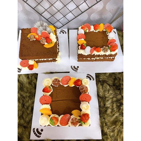 Orreo Red Velvet trang trí bánh sinh nhật, ăn trực tiếp