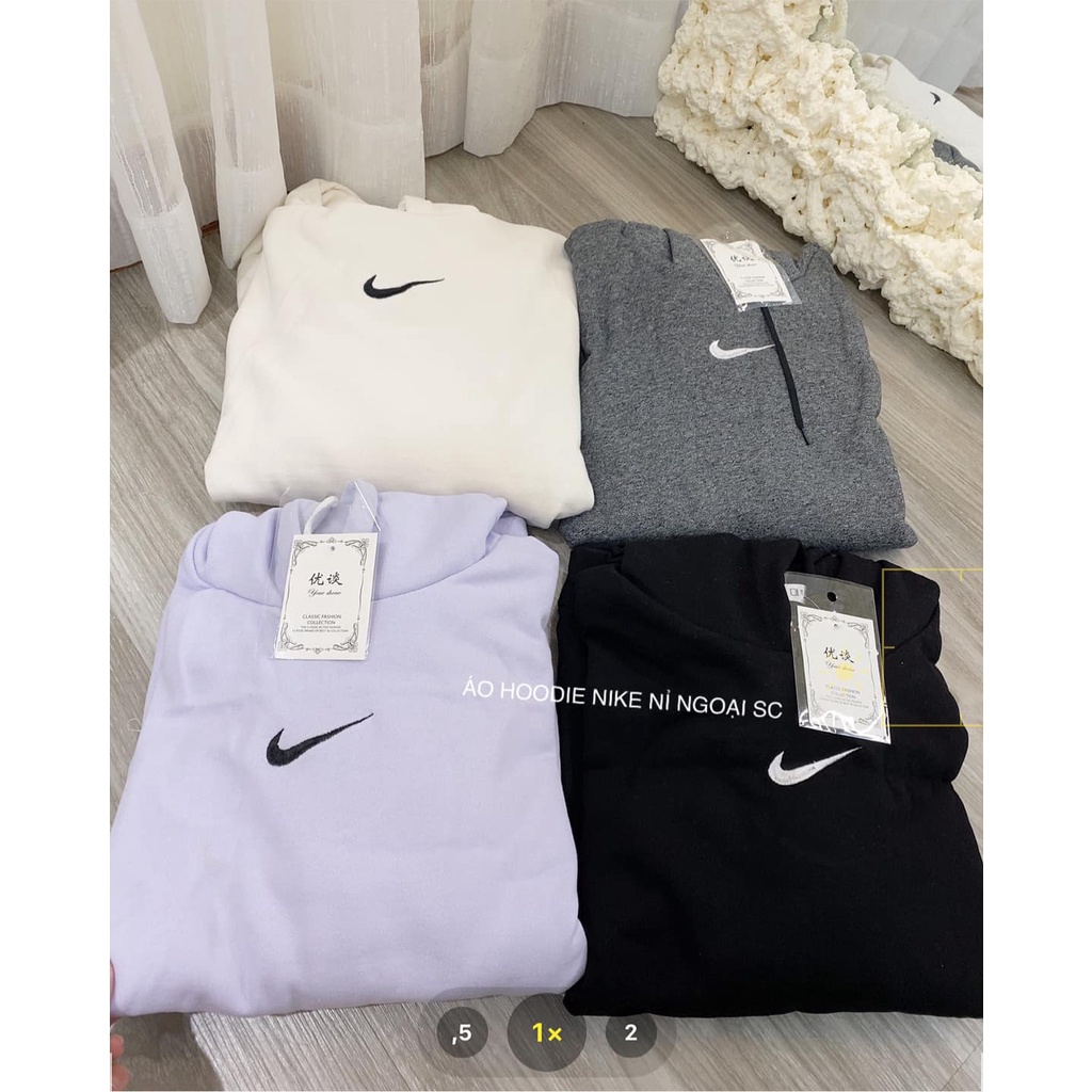 Áo nỉ bông hoodie form rộng dày dặn có mũ trơn unisex nam nữ LOGO THỂ THAO Áo khoác mặc đôi giá rẻ