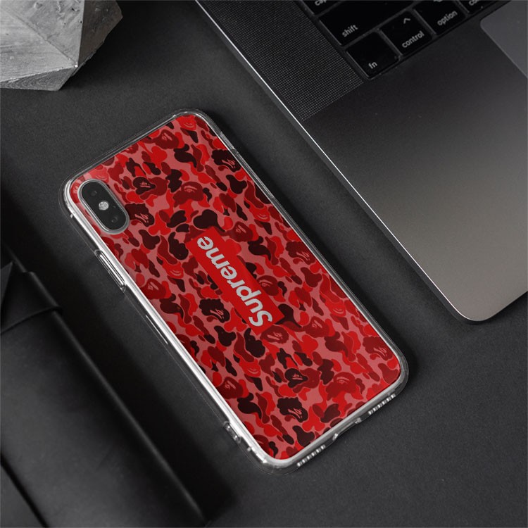 Ốp ip Supreme Camo  giá rẻ cho iphone 6 - 12 PROMAX SUPPOD00297