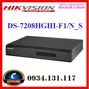 ĐẦU GHI HÌNH HIKVISION DS-7208HGHI-F1/N (S) 8 KÊNH | BigBuy360 - bigbuy360.vn