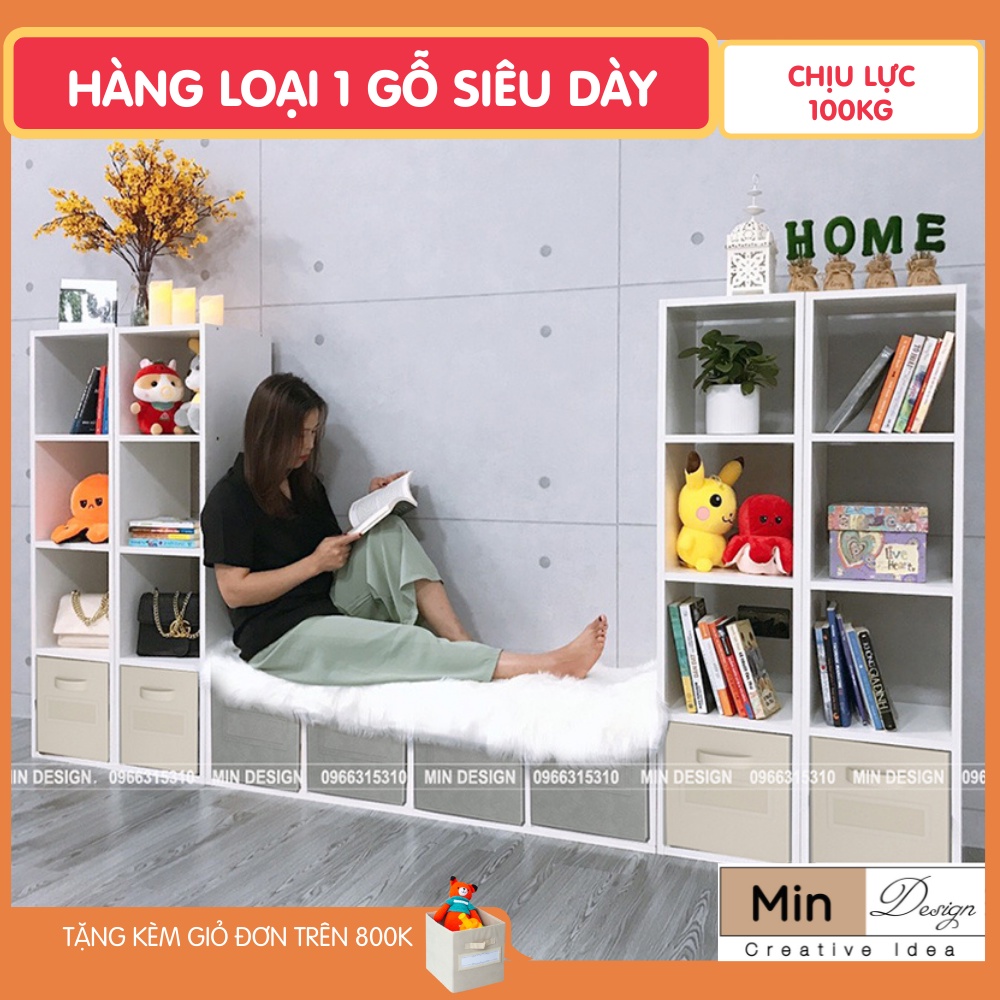 (MÃ GIẢM 5%) Kệ Sách, Kệ Đa Năng Tổ Ong LOẠI 1,hiện đại nhiều tầng lắp ghép, sang trọng cao cấp Mindesign !