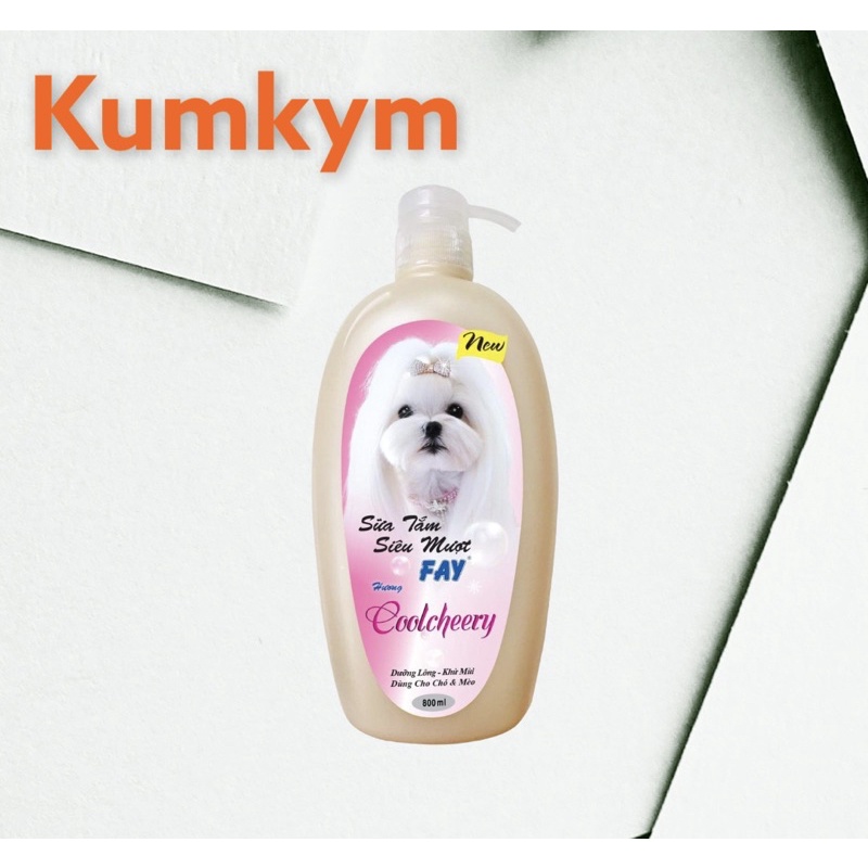 Sữa tắm siêu mượt Fay hương Coolchery 800ml