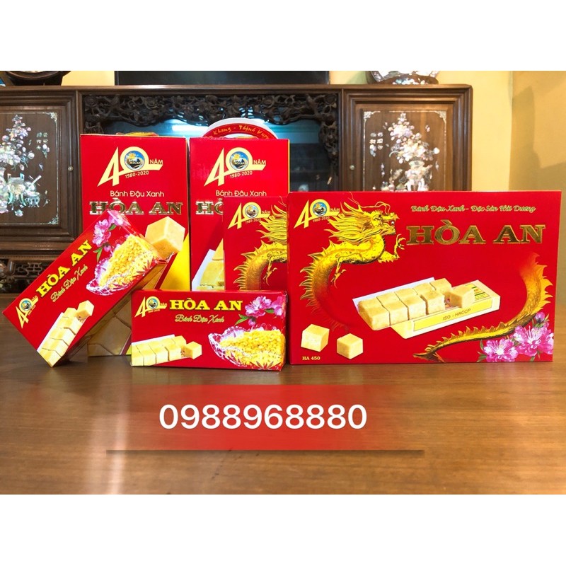 Bánh Đậu Xanh Hoà An 200g