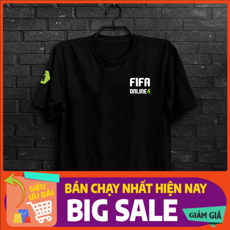 [Xả kho ]Áo Fifa Online 4 màu đen ngắn tay đẹp siêu ngầu giá rẻ nhất