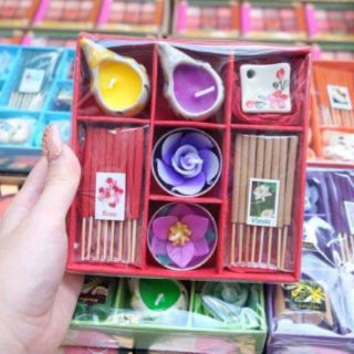 Set NHANG TRẦM và NẾN THƠM Thái Lan