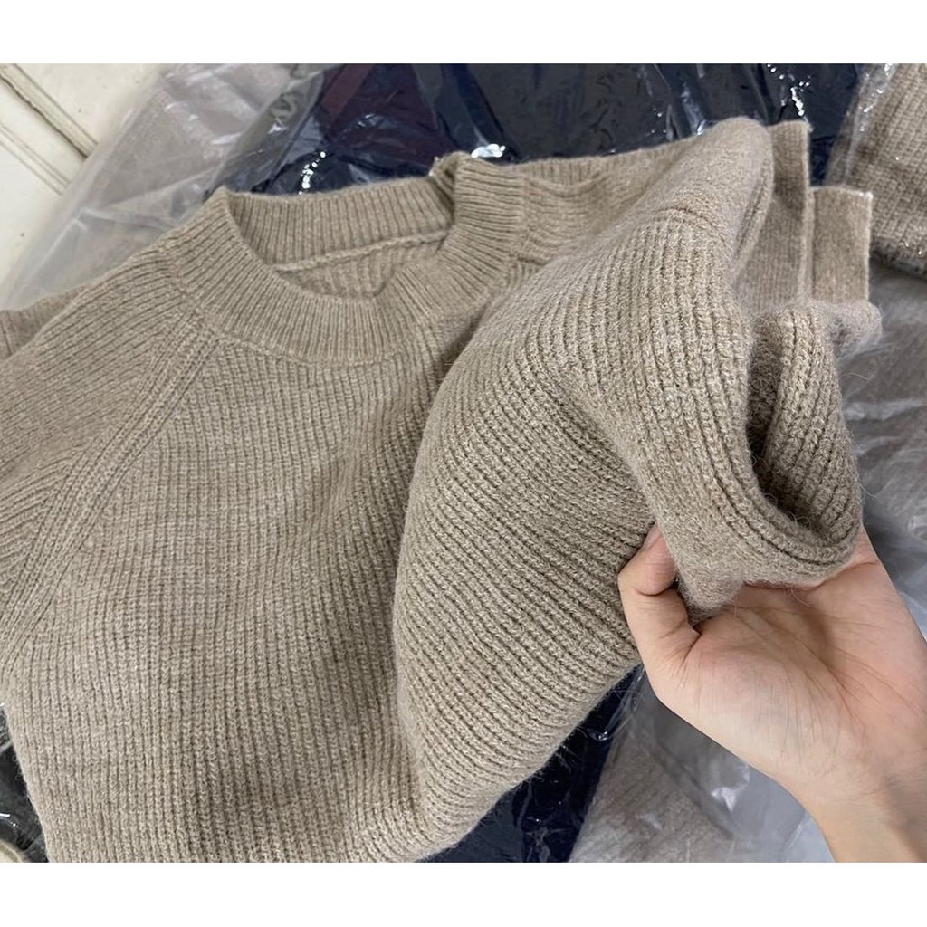 Áo len quảng châu dày dặn