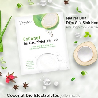 [CHÍNH HÃNG DAYSHEE COMESTIC] MẶT NẠ DỪA CÂN BẰNG ĐỘ PH COCONUT BIO ELECTROLYTES JELLY MASK - DAYSHEE JELLY MASK