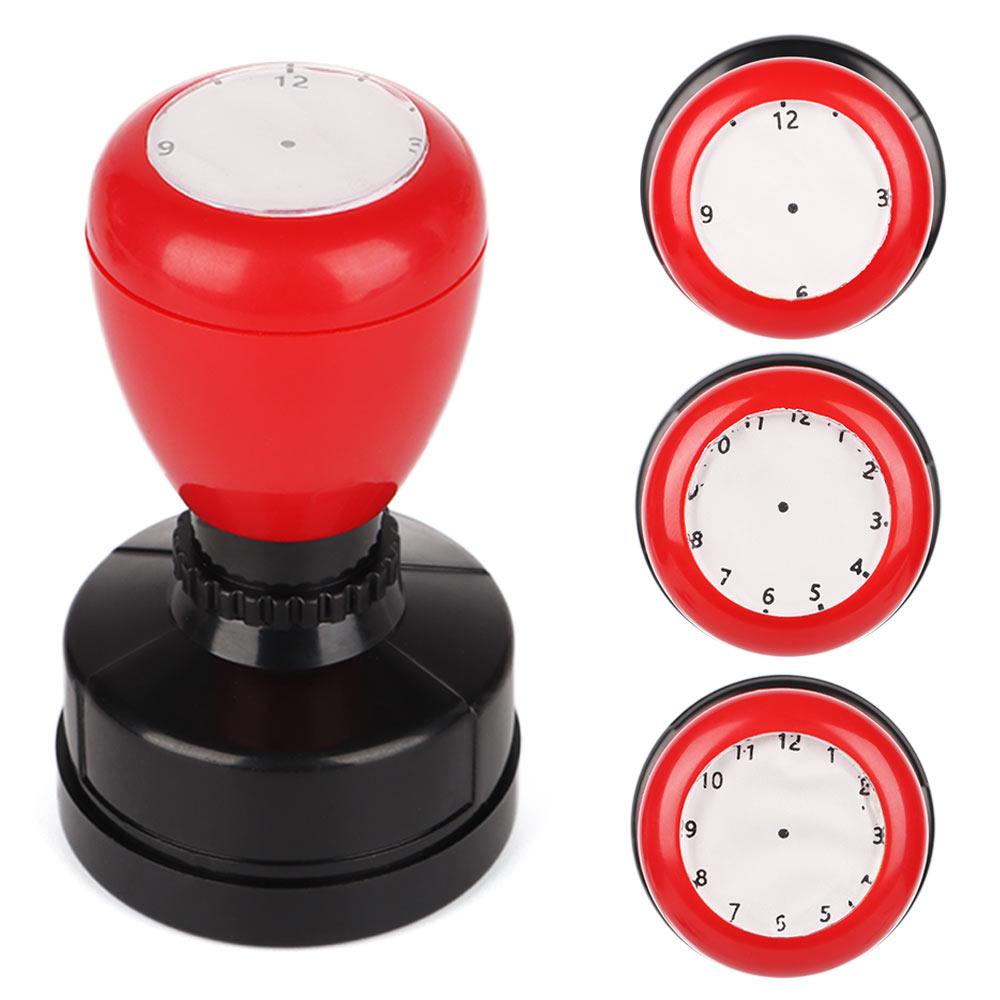 PISTA 1 Con Dấu Đồ Chơi Hình Đồng Hồ Cho Bé