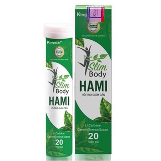 Slim Hami Body- Viên sủi giảm cân chính hãng Sunite Chính Hãng