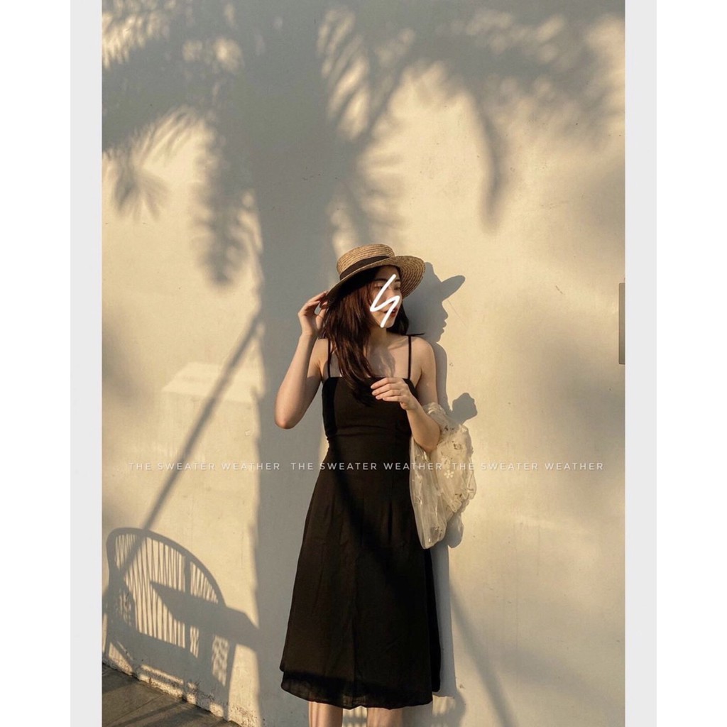 [Mã SKAMA06 giảm 8% tối đa 50K đơn 250K] Váy hai dây đũi TSW, đầm 2 dây đũi xước 2 lớp (ảnh thật) | BigBuy360 - bigbuy360.vn