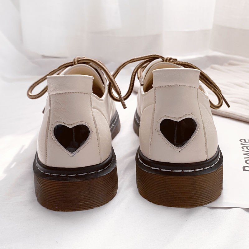 Giày Da Nữ Cổ Thấp Thời Trang Anh Quốc 2 Màu | BigBuy360 - bigbuy360.vn