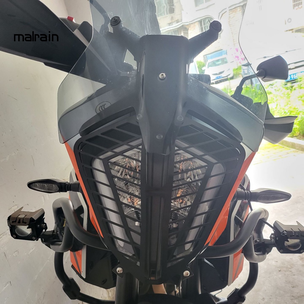 1 Bộ Ốp Bảo Vệ Đèn Pha Xe Máy Thiết Kế Lưới