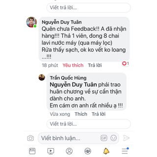 Viên Sủi Rửa Kính Oto, Dạng nén đóng vỉ chuyên dụng