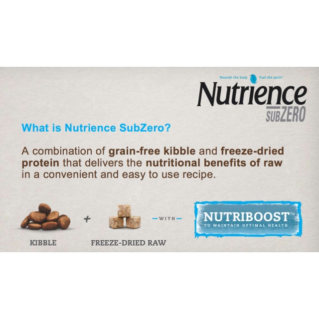 500gr - Hạt SubZero Nutrience cao cấp cho Mèo con &amp; Mèo lớn mọi độ tuổi không tinh bột - SubZero Grain Free Nutrience