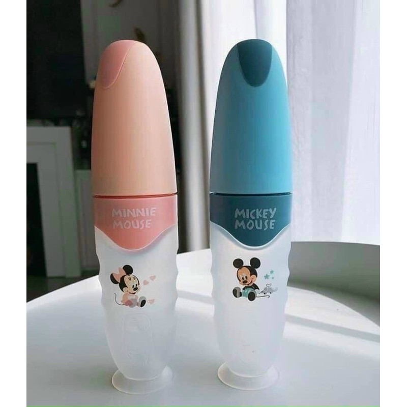 Bình thìa ăn dặm mickey dễ thương cho bé