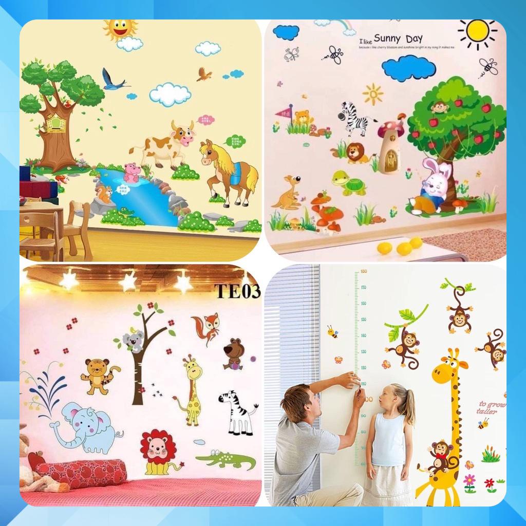 Decal dán tường cho bé sáng tạo, học hỏi