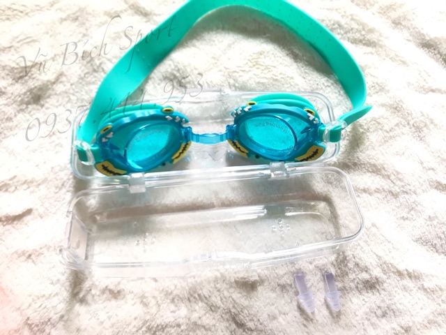 Kính bơi hình con cua cho bé mã BL31 + tặng kèm nhét tai bơi
