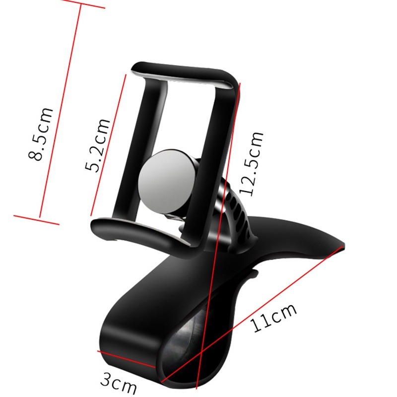 Car Phone Holder for Car Air Vent Mount Cell Phone Support For 4.7-6.5 Inch for Samsung Metal Gravity Phone Holder