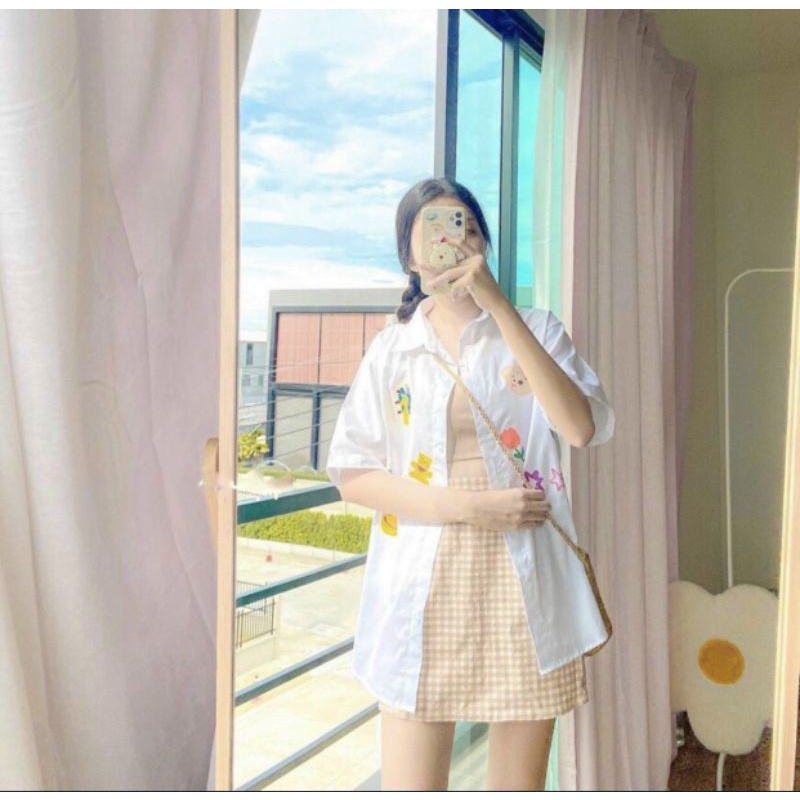 ÁO SMI STICKER ( ảnh thật )