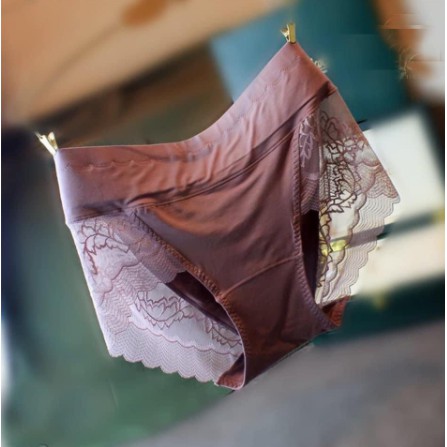 Quần lót nữ cotton phối ren cạp cao gen bụng -BIG SIZE- quần chíp nữ hàng cao cấp(ảnh thật)