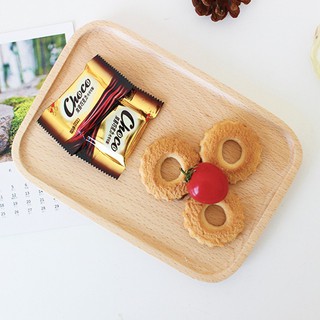 Khay gỗ sồi hình chữ nhật chất liệu cao cấp phong cách Nhật Bản