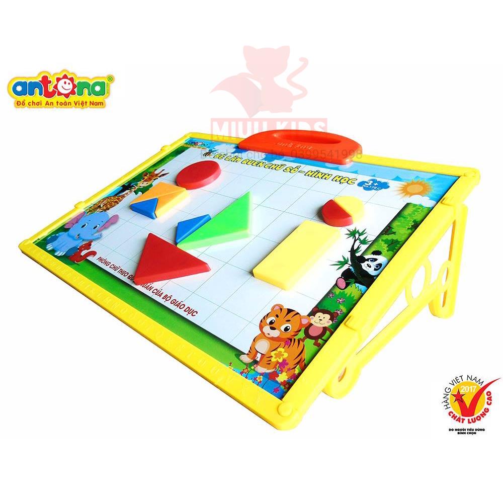 Bảng Nam Châm Antona Bé Làm Quen Chữ Thường Kèm Chân Để Bảng Cao Cấp