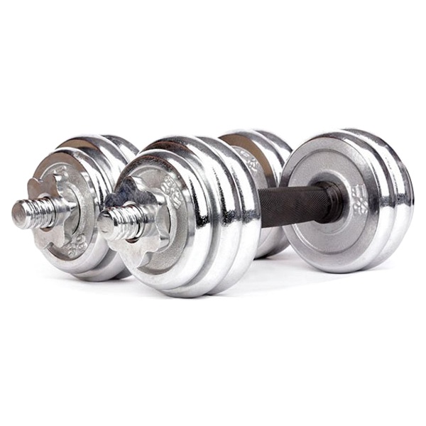 Tạ Tay 15kg Tháo Lắp mạ Crom hàng có hộp cao cấp