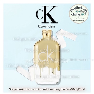 -𝗡𝗲𝘄- mẫu thử nước hoa dùng thử ck one gold unisex edt 𝗣𝗲𝗿𝗳𝘂𝗺𝗲'𝟬𝟭𝗦𝘁𝗼𝗿𝗲