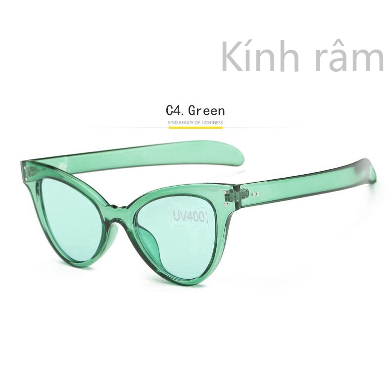 Kính mát mắt mèo phong cách vintage thời trang cho nữ