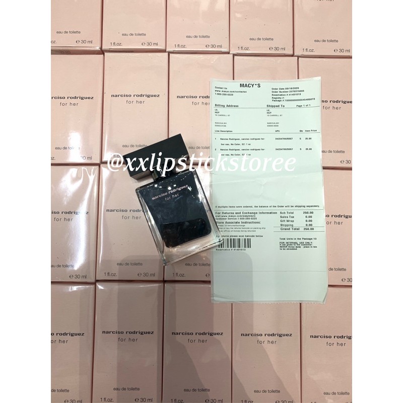 Nước hoa Narciso Rodriguez For Her EDT 30ml