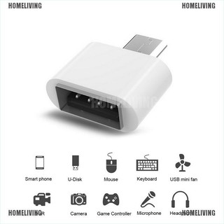 Set 2 Đầu Chuyển Đổi Từ Micro Usb Sang Usb A 2.0