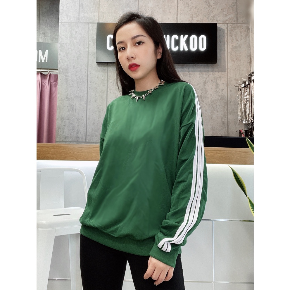 [ Xả Kho ] Áo Sweater 3 Line Phần Tay Chất Nỉ Da Cá Quảng Châu Siêu Đẹp - Mã Số: 7235