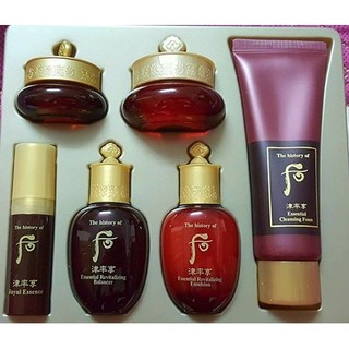 WHOO JINHYUL HYANG - Set Whoo Mini đỏ 6 sản phẩm Bổ sung tân dịch