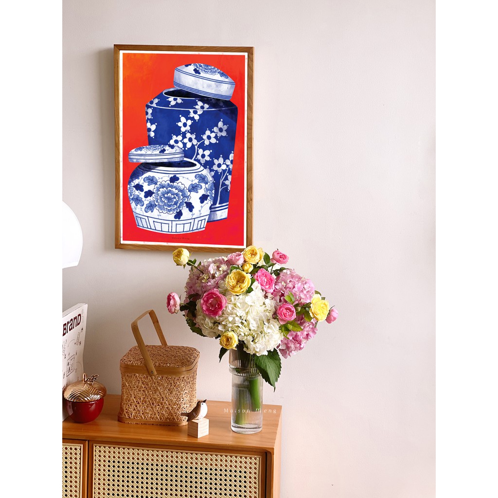 Tranh Trang Trí Maison Meng ANHD001 Size A4