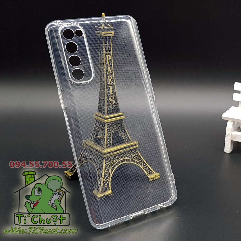 [Loại Tốt-Ảnh Thật] Ốp lưng OPPO Reno4 PRO Silicon Dẻo Trong Suốt
