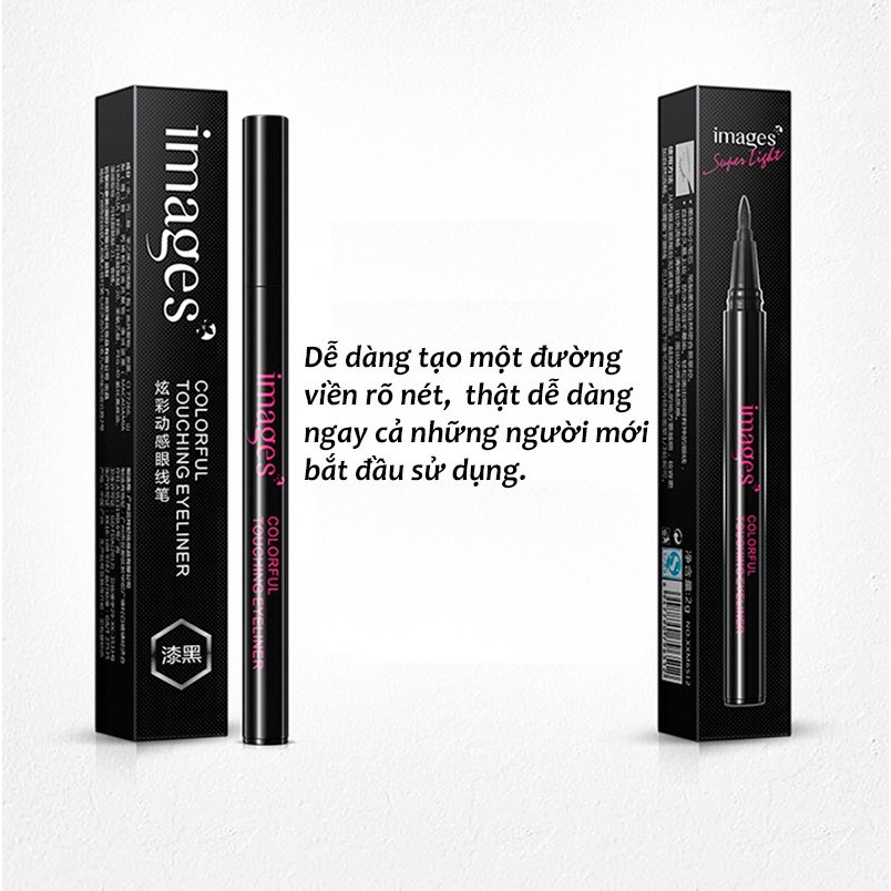 Bút dạ kẻ mắt siêu mảnh IMAGES kẻ viền mắt bút lông kẻ mắt kẻ mắt nước nội địa Trung MD-EL01 | BigBuy360 - bigbuy360.vn
