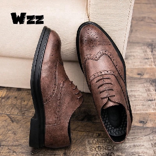 Giày oxford Da Màu Nâu Thời Trang Công Sở Cho Nam