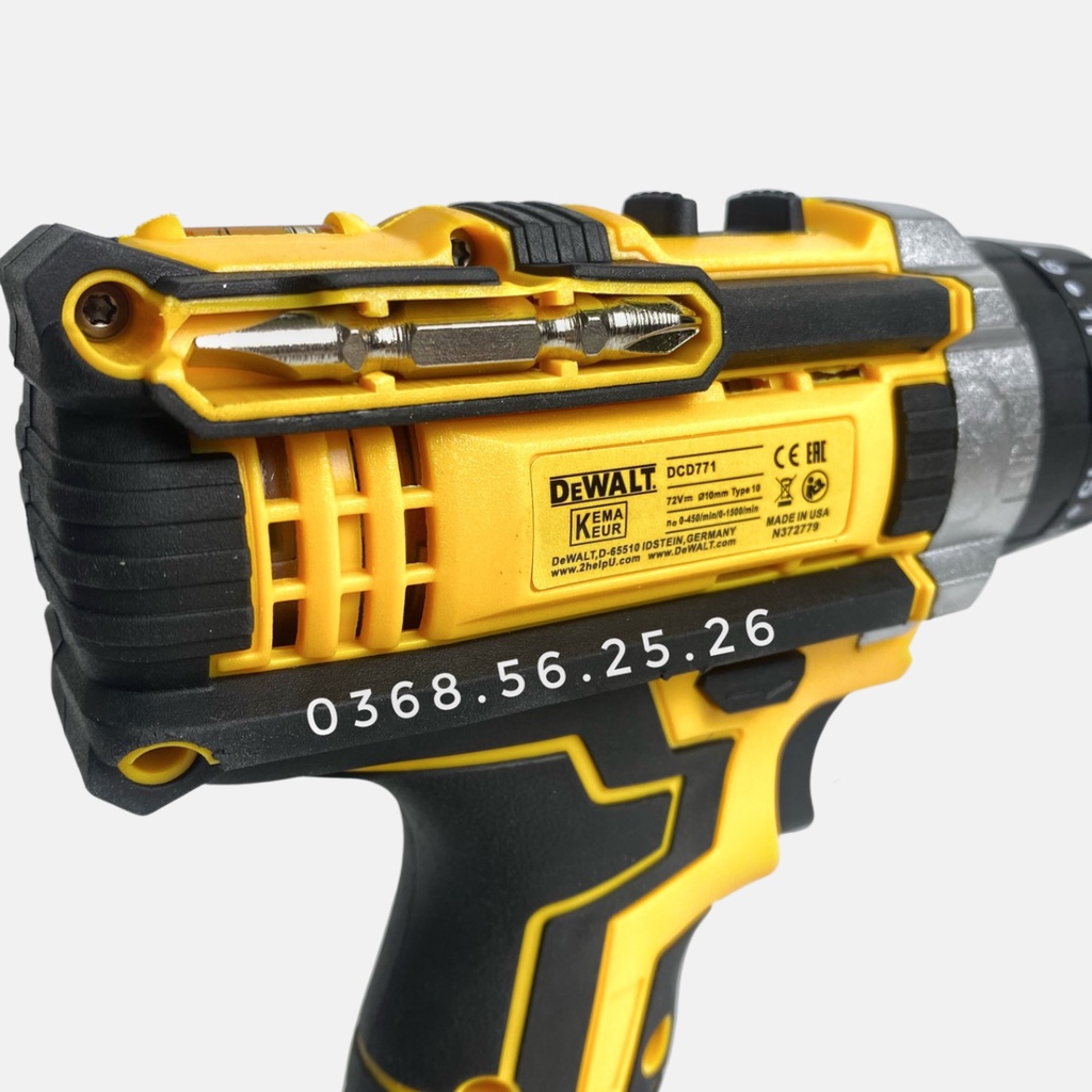 Máy khoan pin 36v dewalt, máy khoan 3 chức năng, tặng bộ phụ kiện như hình
