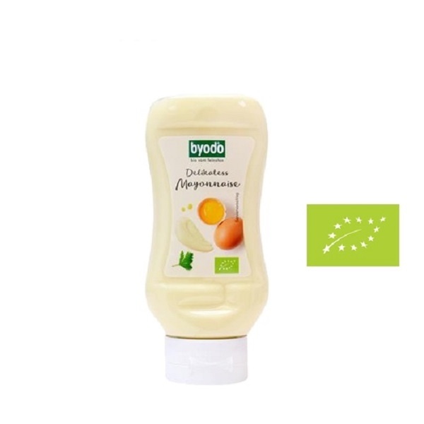 Mayonnaise có trứng hữu cơ Byodo (300ml) chai