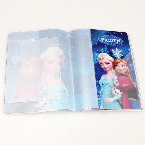 Vỏ hộ chiếu Passport hoạt hình Elsa và Anna