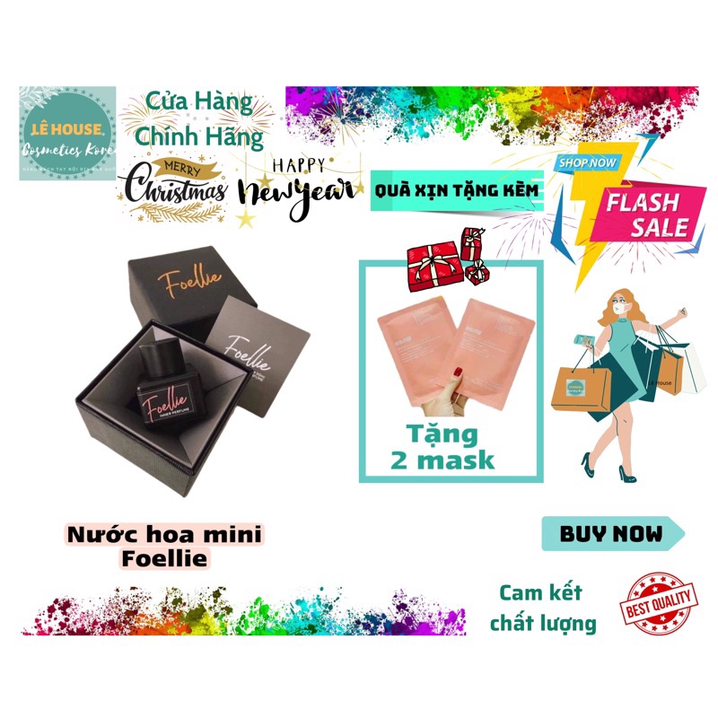 Nước hoa Foellie chính hãng đen FOE4432545