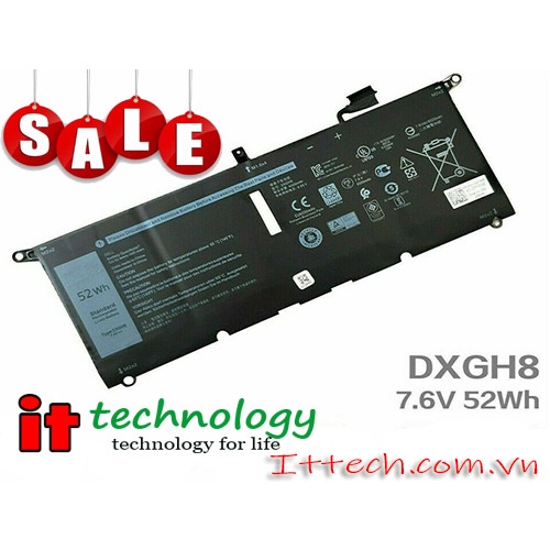 Pin Battery Laptop Dell XPS 13 (7390) 13 (7390) 2-in-1
