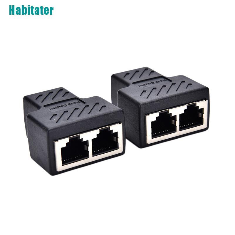 Bộ Chia Cổng Mạng Lan Ethernet 1 Sang 2 Rj45 | BigBuy360 - bigbuy360.vn