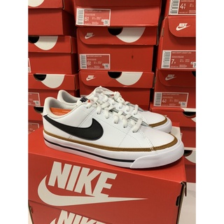 [CHÍNH HÃNG] Giày Sneaker Nam Nữ Court Legacy GS White Black Desert Ochre - DeeStore