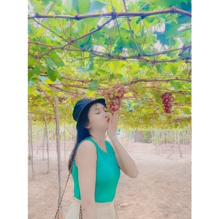 Áo ba lỗ croptop thun tăm